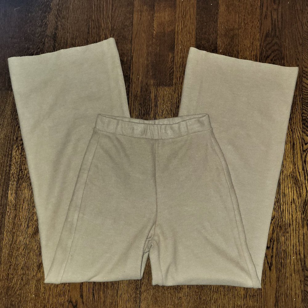 Firm Price! NWT! Zara Raw-Edge Hem Wide-Leg Camel Pants - S